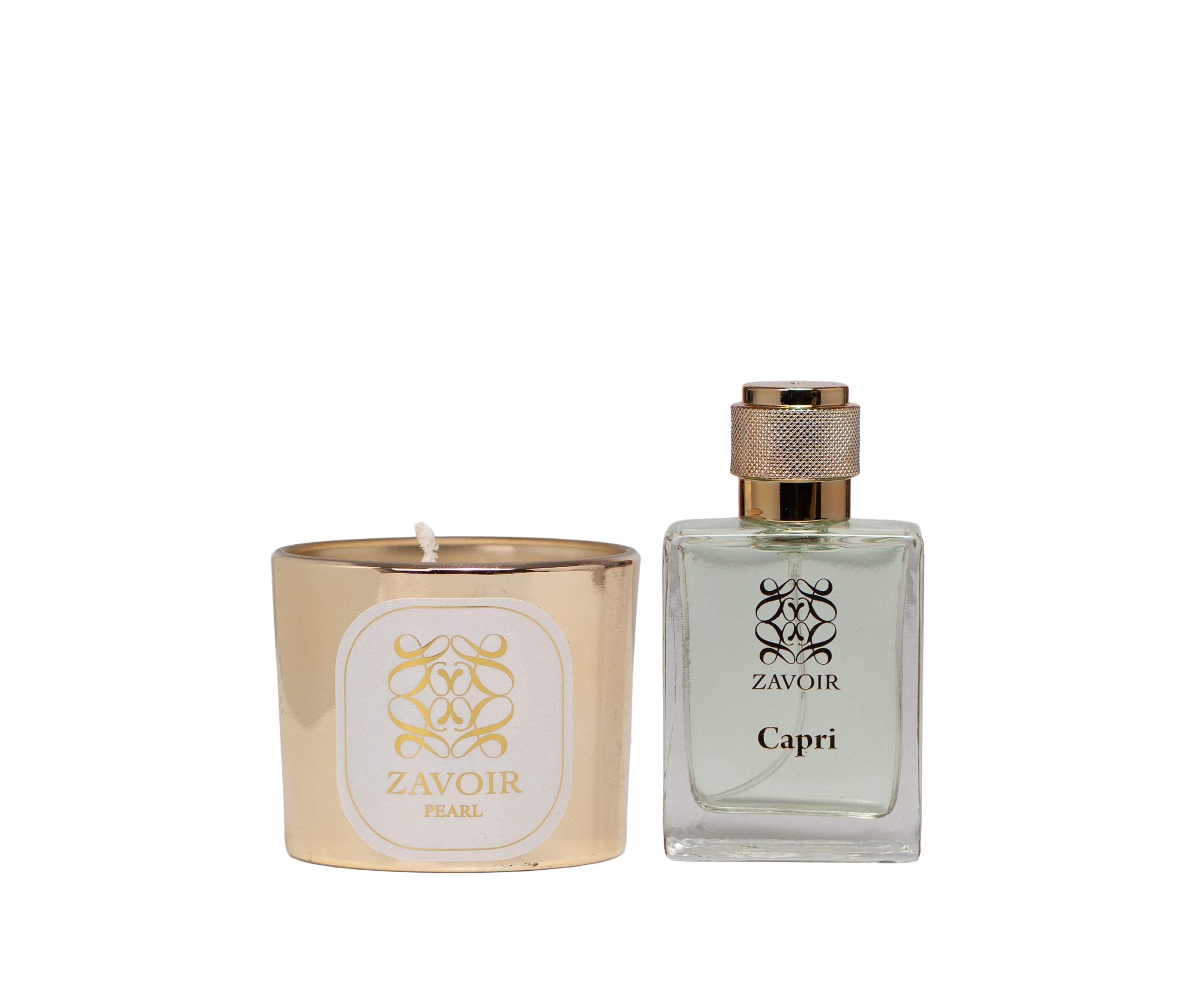 Capri Men perfume + Pearl Candle
