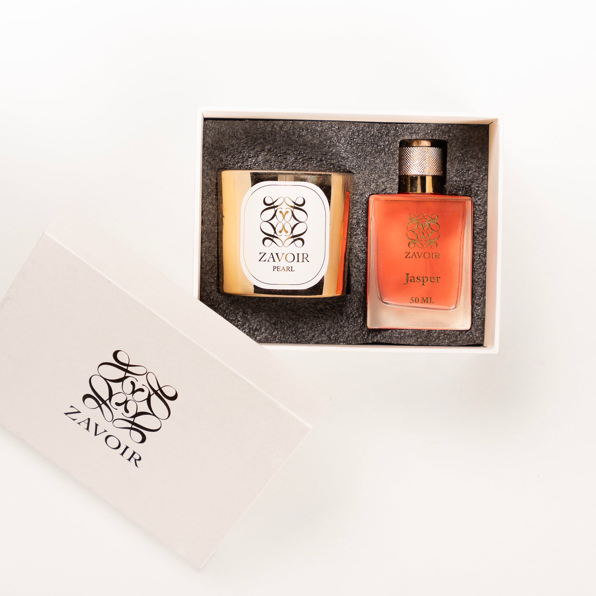 Jasper women perfume + Pearl Candle