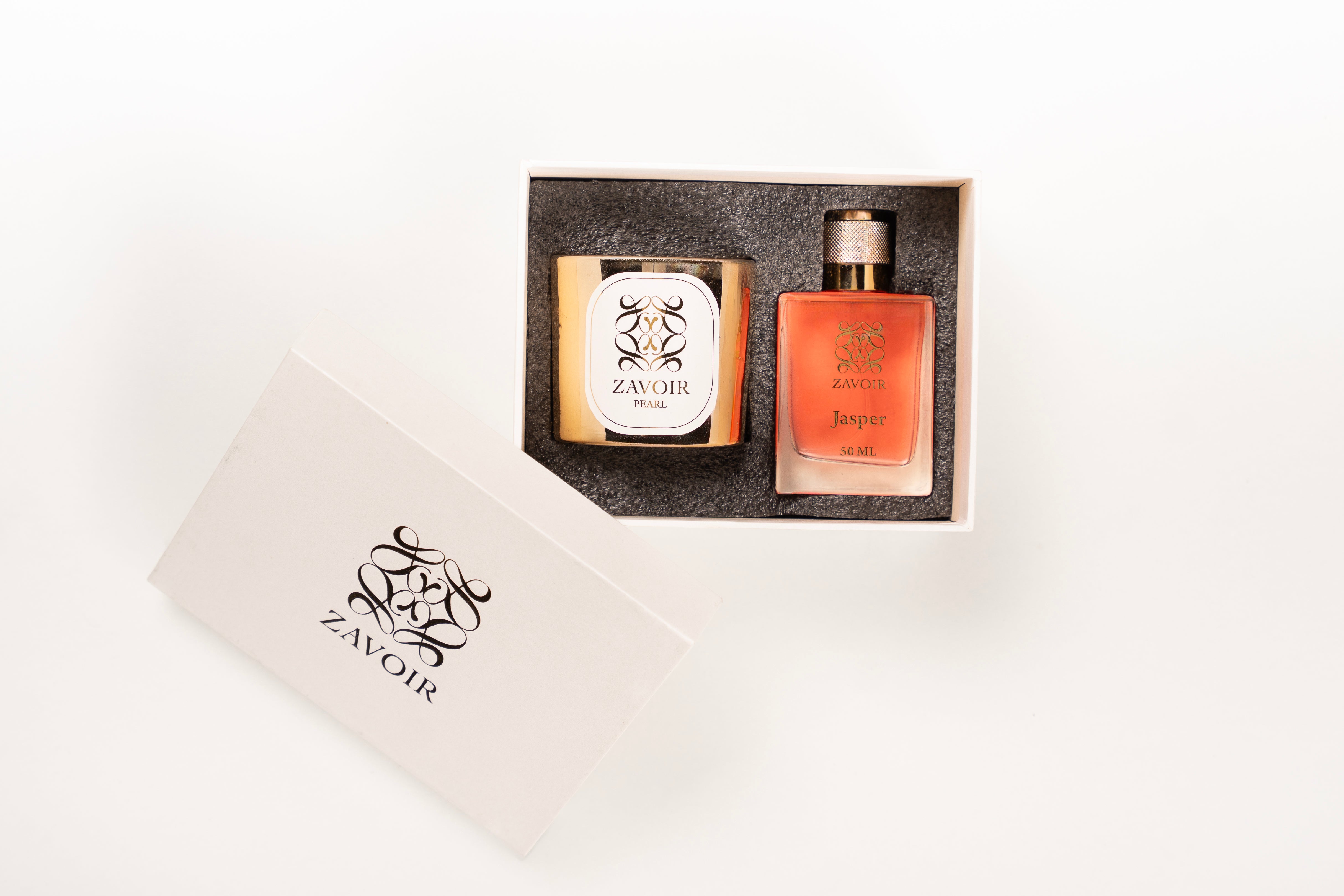 Jasper women perfume + Pearl Candle